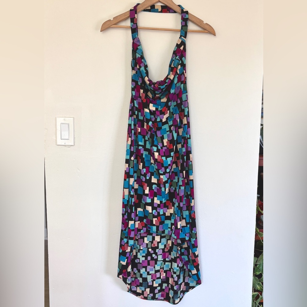 Gunne Sax Jessica McClintock vintage halter dress